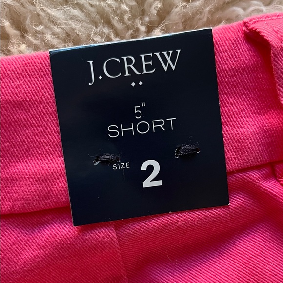 NWT J. Crew 5” Classic Coral Chino Shorts - Picture 6 of 7